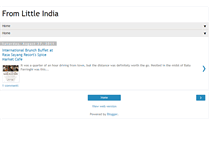 Tablet Screenshot of fromlittleindia.blogspot.com