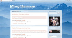 Desktop Screenshot of glidingphenomena.blogspot.com