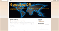 Desktop Screenshot of geopolitics-gr.blogspot.com