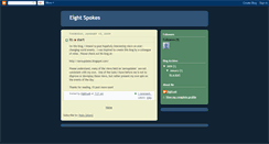 Desktop Screenshot of eightspokes.blogspot.com