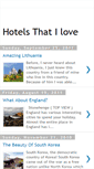 Mobile Screenshot of hotelsthatilove.blogspot.com