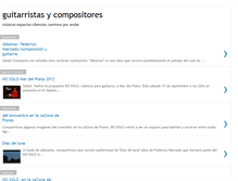 Tablet Screenshot of guitarristasycompositores.blogspot.com