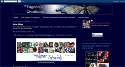 Desktop Screenshot of eugenascreations.blogspot.com