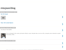 Tablet Screenshot of missjeansblog.blogspot.com