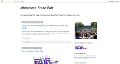 Desktop Screenshot of mnstatefair.blogspot.com