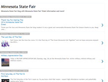 Tablet Screenshot of mnstatefair.blogspot.com