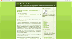 Desktop Screenshot of escritormediocre.blogspot.com