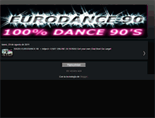 Tablet Screenshot of eurodancechile.blogspot.com