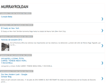 Tablet Screenshot of murrayroldan.blogspot.com