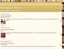 Tablet Screenshot of gurufortwo.blogspot.com