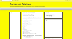 Desktop Screenshot of concursosegeral.blogspot.com