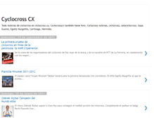 Tablet Screenshot of ciclocrosscx.blogspot.com