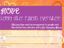 Tablet Screenshot of helpingotherpatientseverywhere.blogspot.com