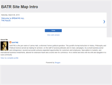 Tablet Screenshot of batrsitemap.blogspot.com