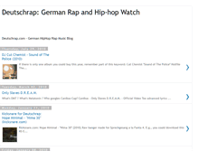 Tablet Screenshot of deutschrap.blogspot.com