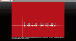 Desktop Screenshot of horizonfurniture.blogspot.com