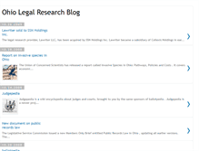Tablet Screenshot of ohiolegalblog.blogspot.com