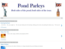 Tablet Screenshot of pondparleys.blogspot.com