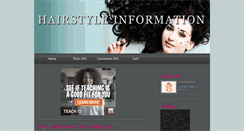 Desktop Screenshot of hairstyle-collections.blogspot.com