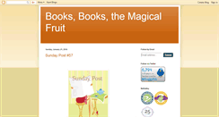 Desktop Screenshot of booksbooksthemagicalfruit.blogspot.com