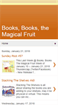 Mobile Screenshot of booksbooksthemagicalfruit.blogspot.com