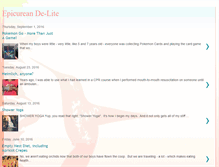 Tablet Screenshot of epicureande-lite.blogspot.com