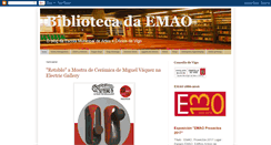 Desktop Screenshot of bibliotecadaemao.blogspot.com