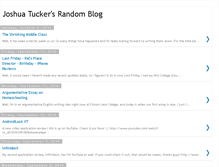Tablet Screenshot of joshmtucker.blogspot.com