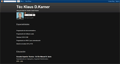 Desktop Screenshot of ckarner.blogspot.com