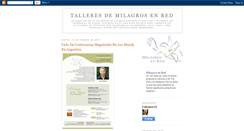 Desktop Screenshot of milagrosenred-talleres.blogspot.com