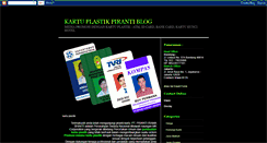 Desktop Screenshot of kartuplastik.blogspot.com