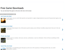 Tablet Screenshot of firstgamesite.blogspot.com
