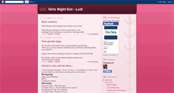 Desktop Screenshot of girlsnightoutlodi.blogspot.com