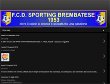 Tablet Screenshot of fc-brembatese.blogspot.com