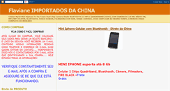 Desktop Screenshot of flavianeimportados.blogspot.com
