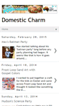 Mobile Screenshot of domesticcharm.blogspot.com