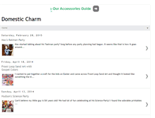 Tablet Screenshot of domesticcharm.blogspot.com