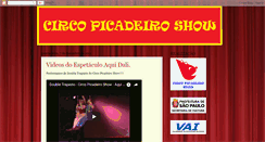 Desktop Screenshot of picadeiroshow.blogspot.com