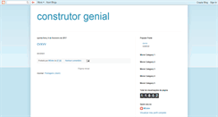 Desktop Screenshot of construtorgenial.blogspot.com