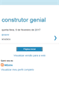 Mobile Screenshot of construtorgenial.blogspot.com