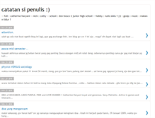 Tablet Screenshot of catatansipenulis.blogspot.com