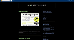 Desktop Screenshot of mindbodyandspirit.blogspot.com