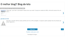 Tablet Screenshot of blog-do-lelo.blogspot.com