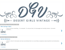 Tablet Screenshot of desertgirlsvintage.blogspot.com