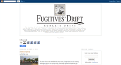 Desktop Screenshot of fugitivesdrift.blogspot.com