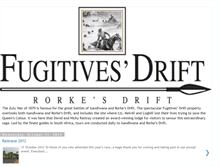 Tablet Screenshot of fugitivesdrift.blogspot.com