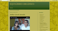 Desktop Screenshot of emporioequilibrioorganico.blogspot.com