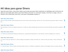 Tablet Screenshot of milideasganardinero.blogspot.com