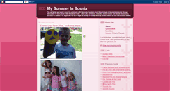 Desktop Screenshot of lindsinbosnia.blogspot.com