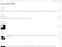 Tablet Screenshot of becauseloveneverfails.blogspot.com